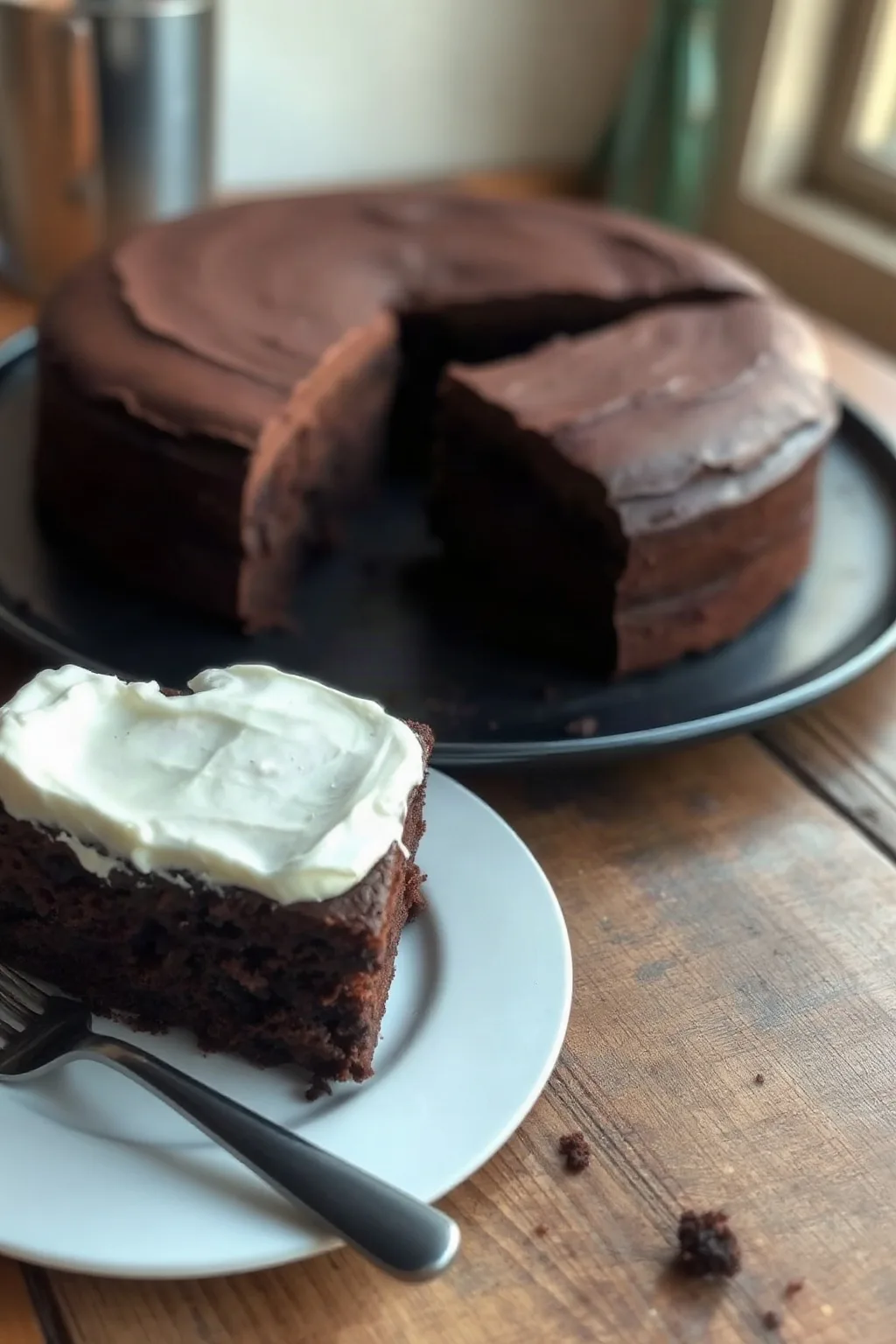Pastel de Chocolate sin Mantequilla