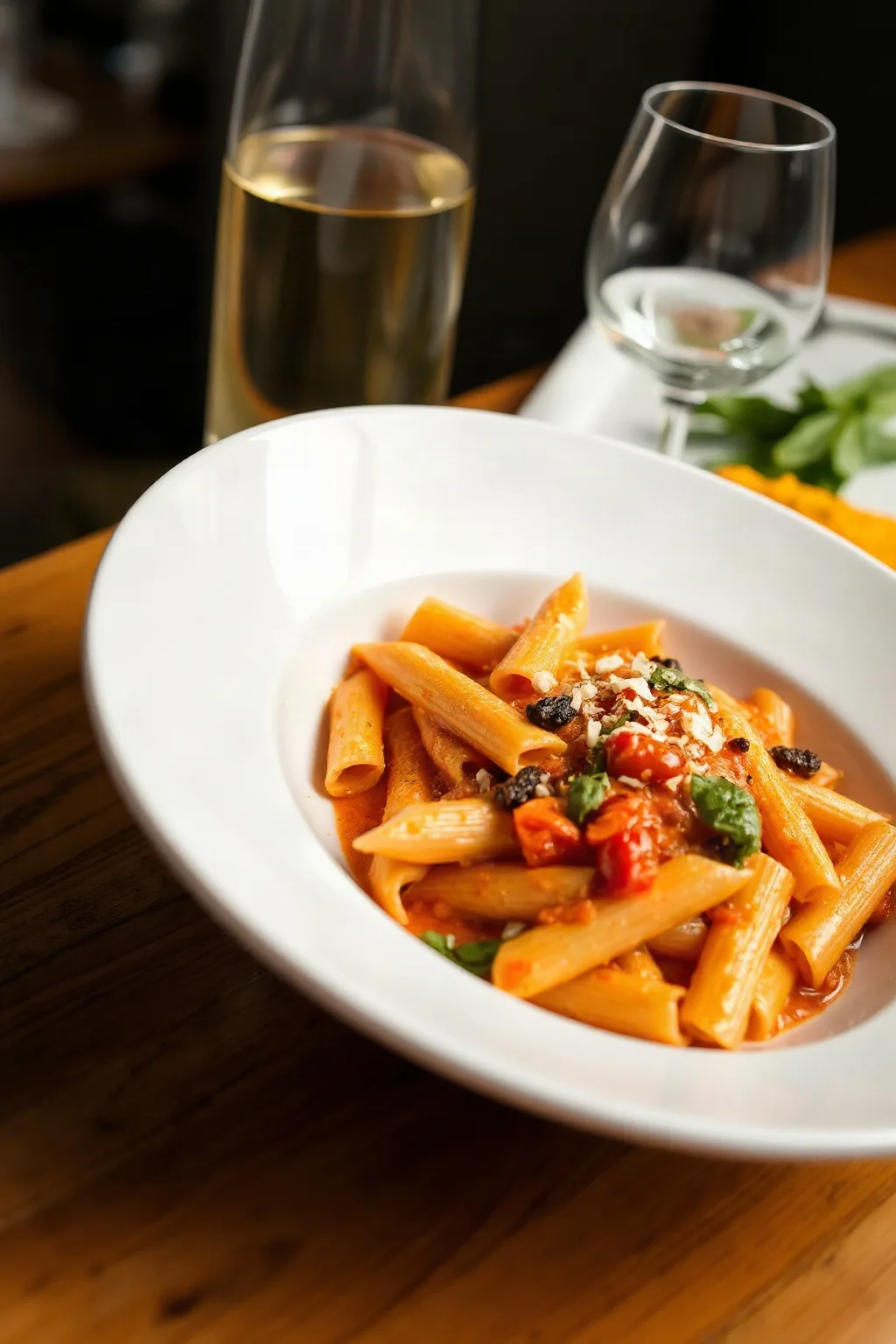 Penne à la Vodka soyeux