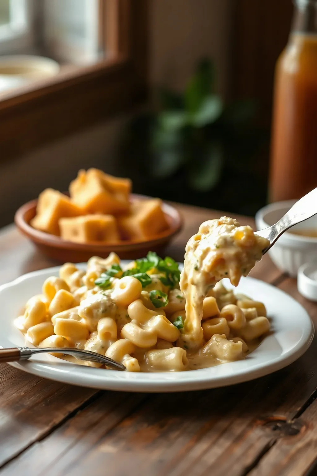 Tangy Sour Cream Mac and Cheese