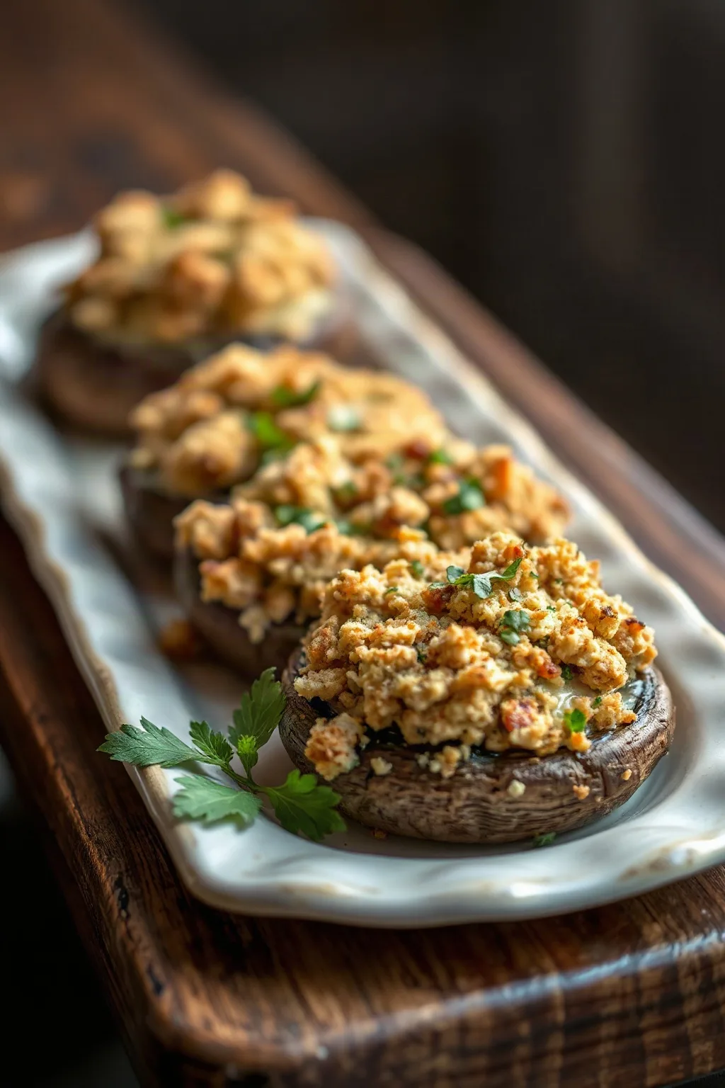 Stuffed Portobello Mushrooms
