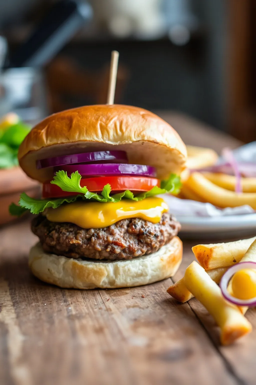 Recette de burgers juteux au bœuf et porc