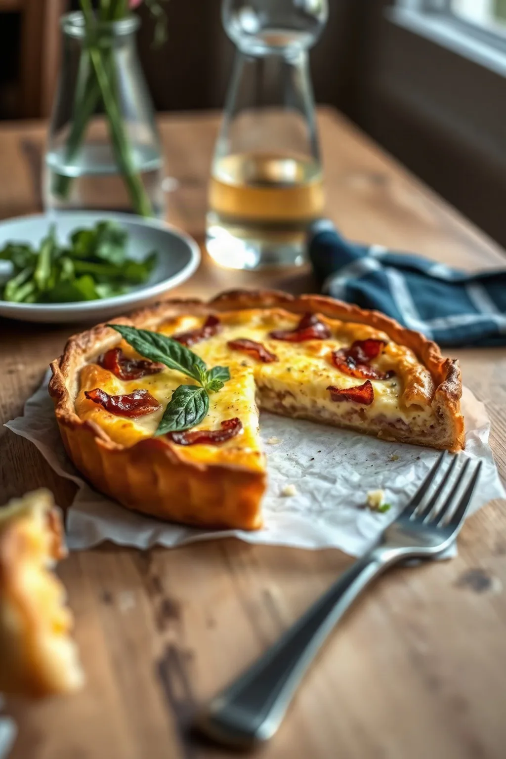 Classic Quiche Lorraine with Tenderflake Pastry