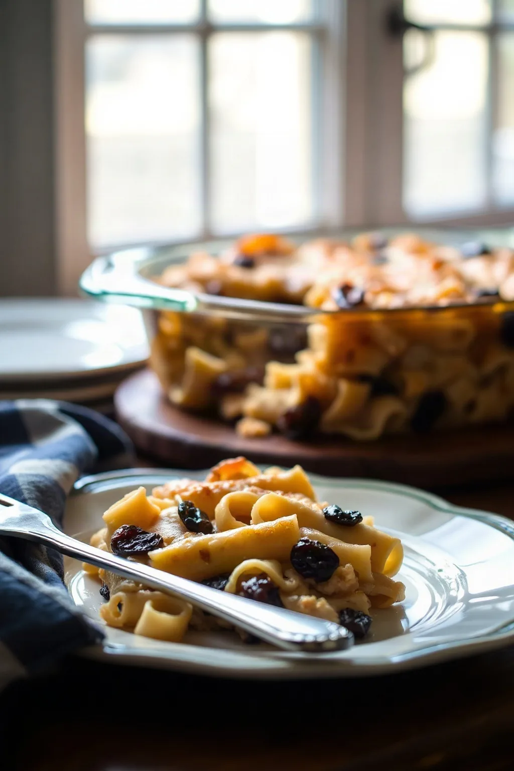 Cazuela Clásica de Kugel de Fideos Dulce