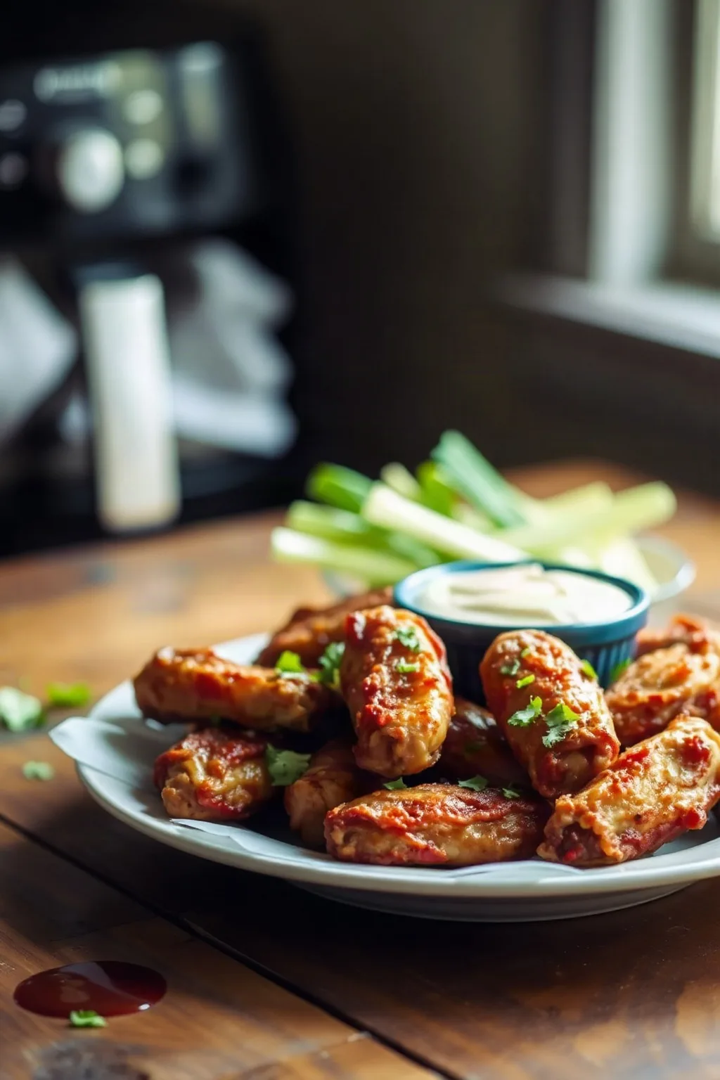 Extra-Crispy Air Fryer Chicken Wings