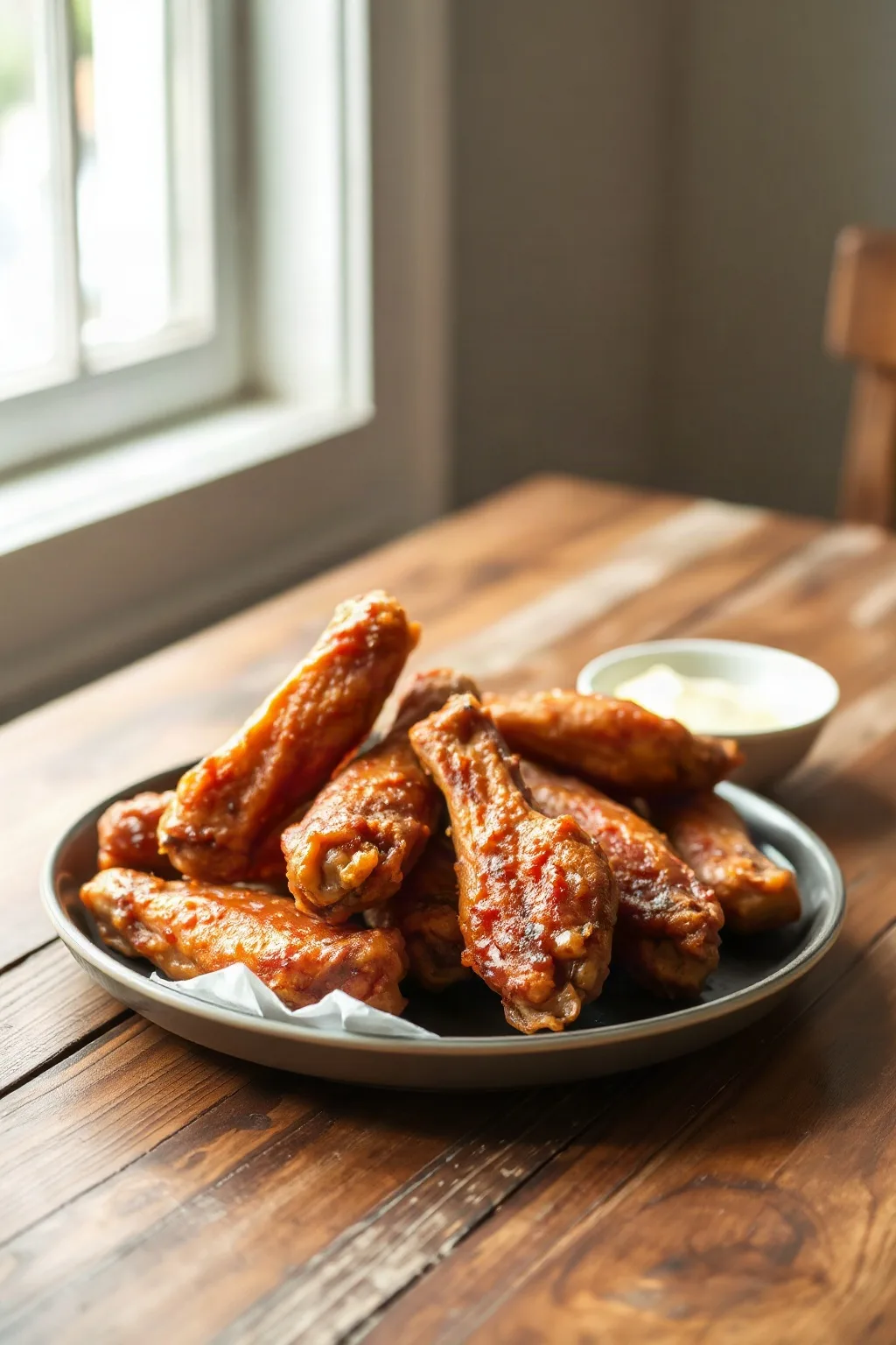Crispy Baked Chicken Wings with Baking Powder