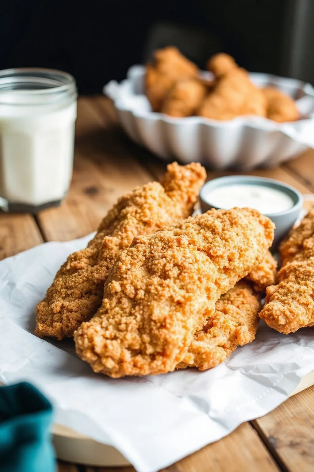 Crispy Buttermilk Chicken Tenders