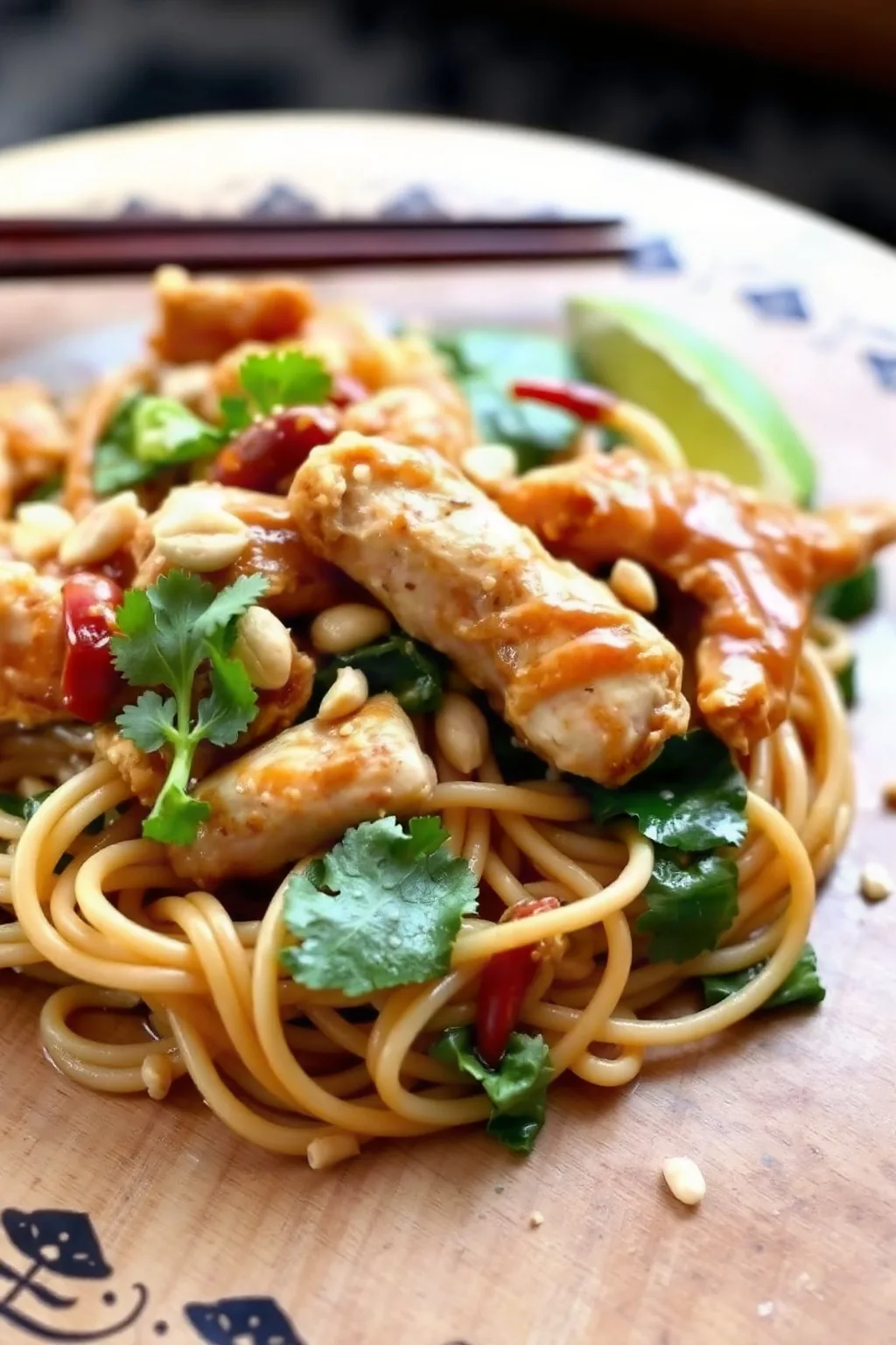 Easy Chicken Pad Thai Recipe