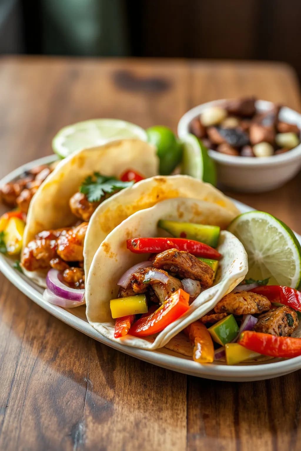 Zesty Lime-Chili Chicken Fajitas