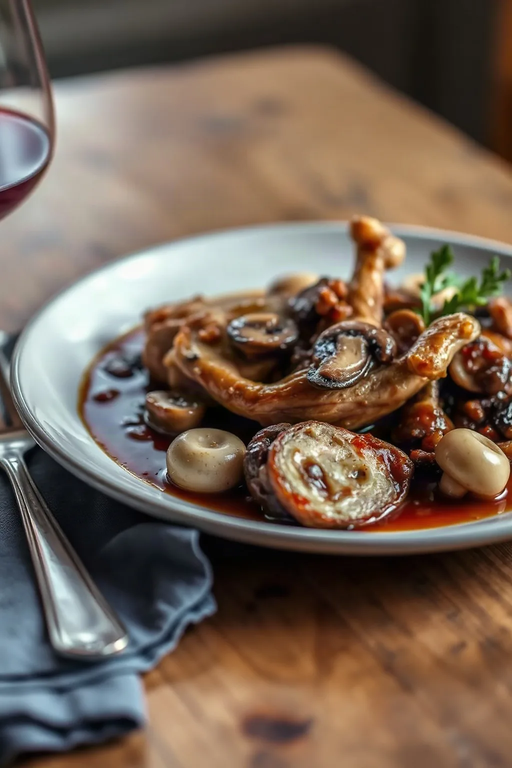 Recette Coq au Vin Classique: Braisé Bourguignon