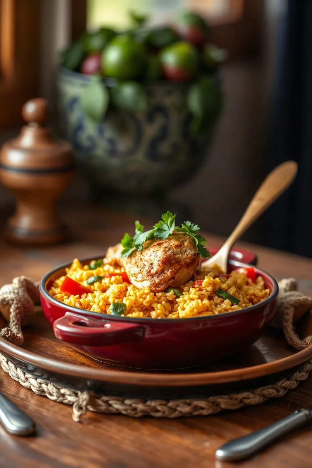 Arroz con Pollo Clásico: Delicia de Pollo y Arroz