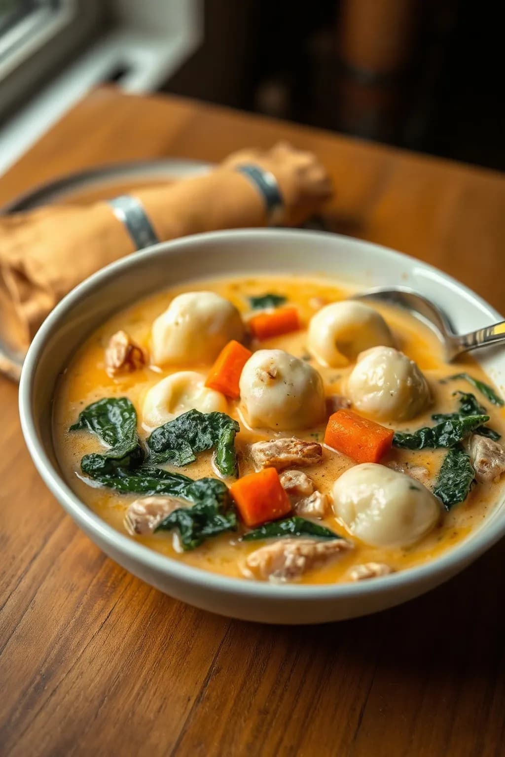 Creamy Chicken Gnocchi Soup