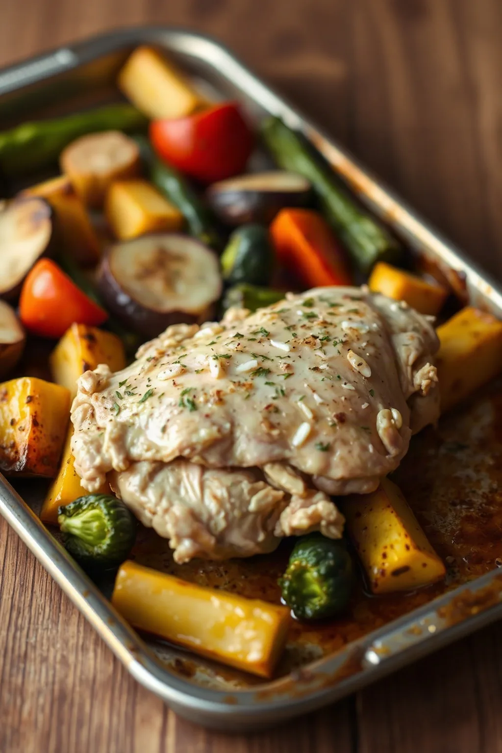 Sheet Pan Chicken and Vegetables