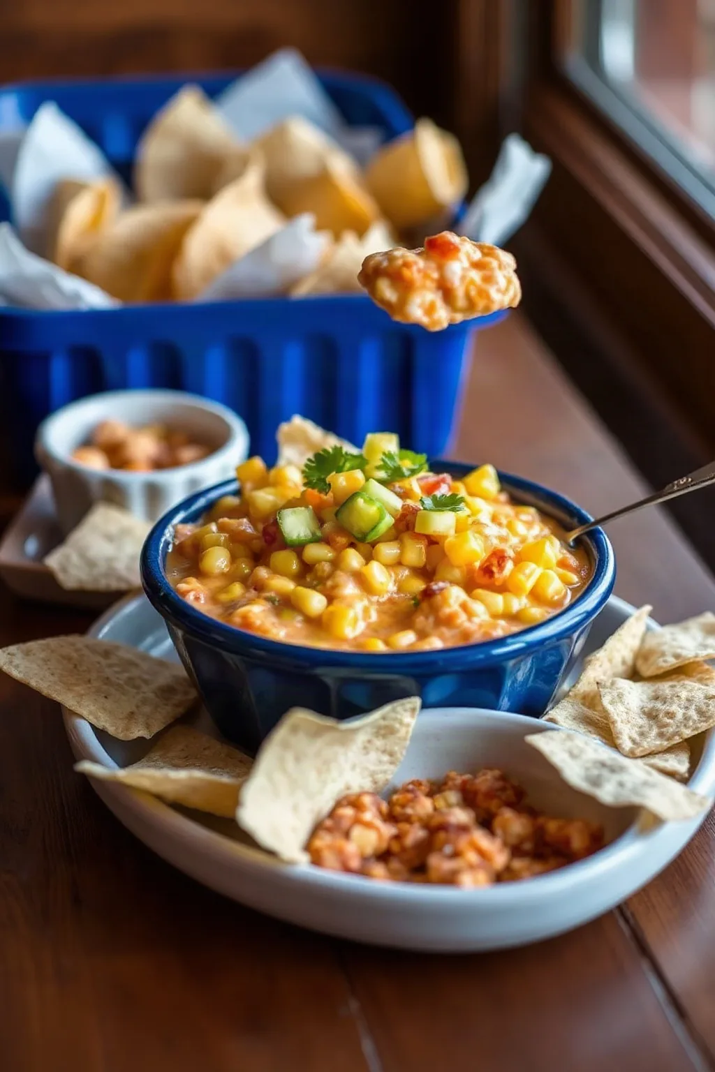Dip de Elote Callejero: Delicia Caliente y Quesosa