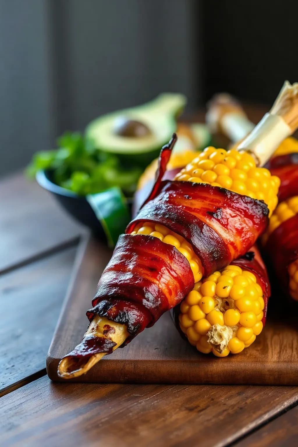 Grilled Bacon-Wrapped Corn on the Cob