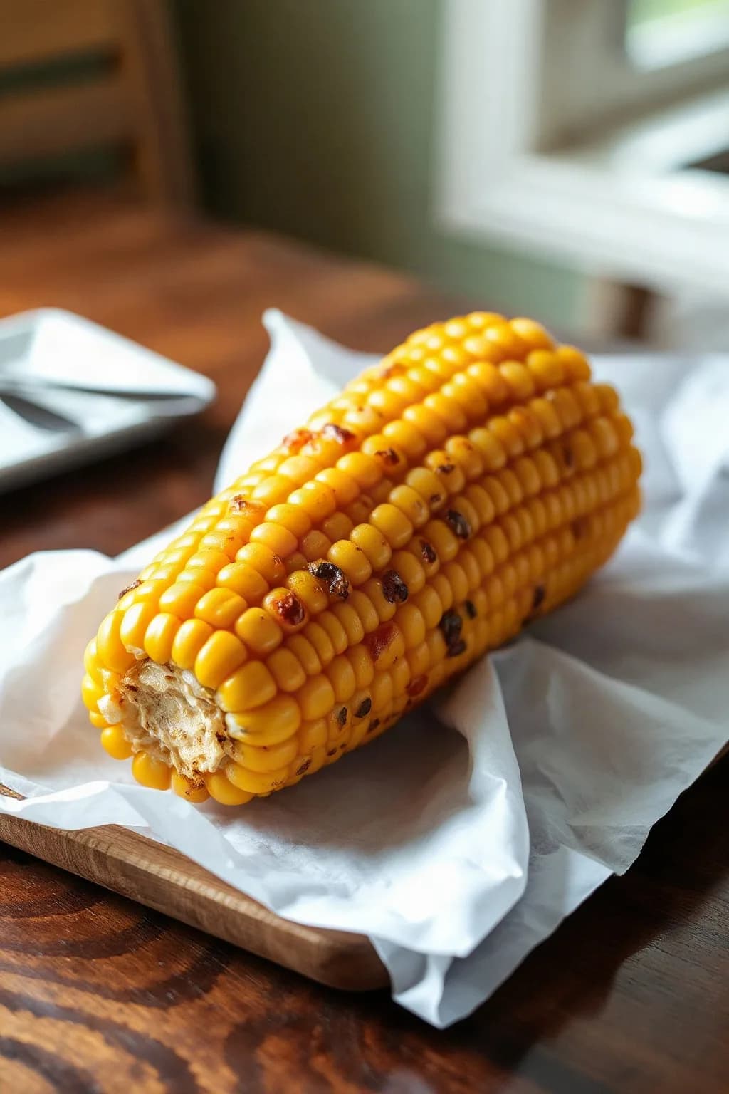 Oven-Roasted Corn on the Cob