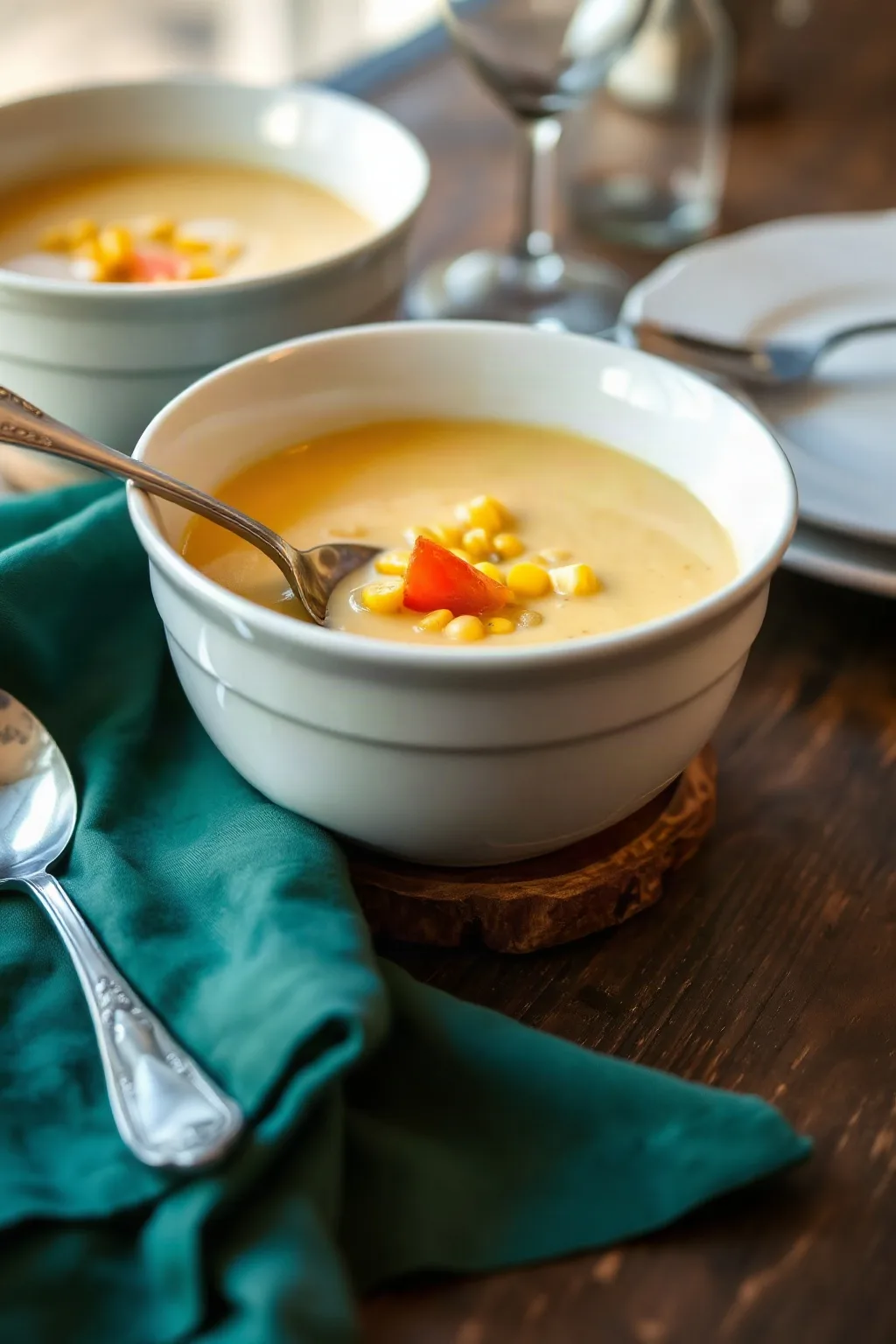 Corn and Crab Bisque Recipe