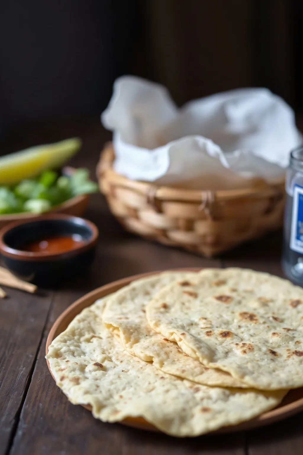 Homemade Corn Tortillas with Masa Harina