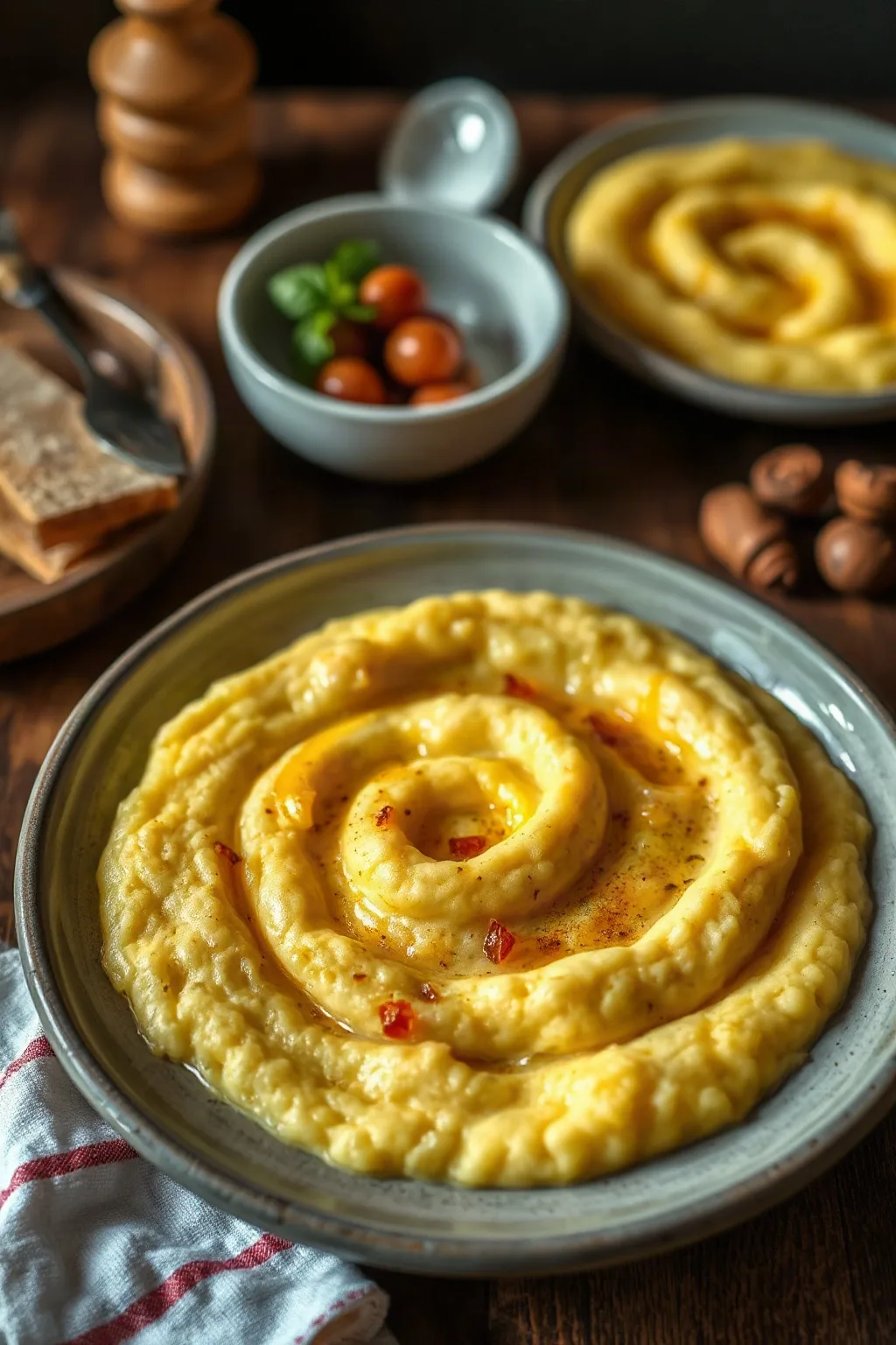 Creamy Polenta with Butter and Parmesan