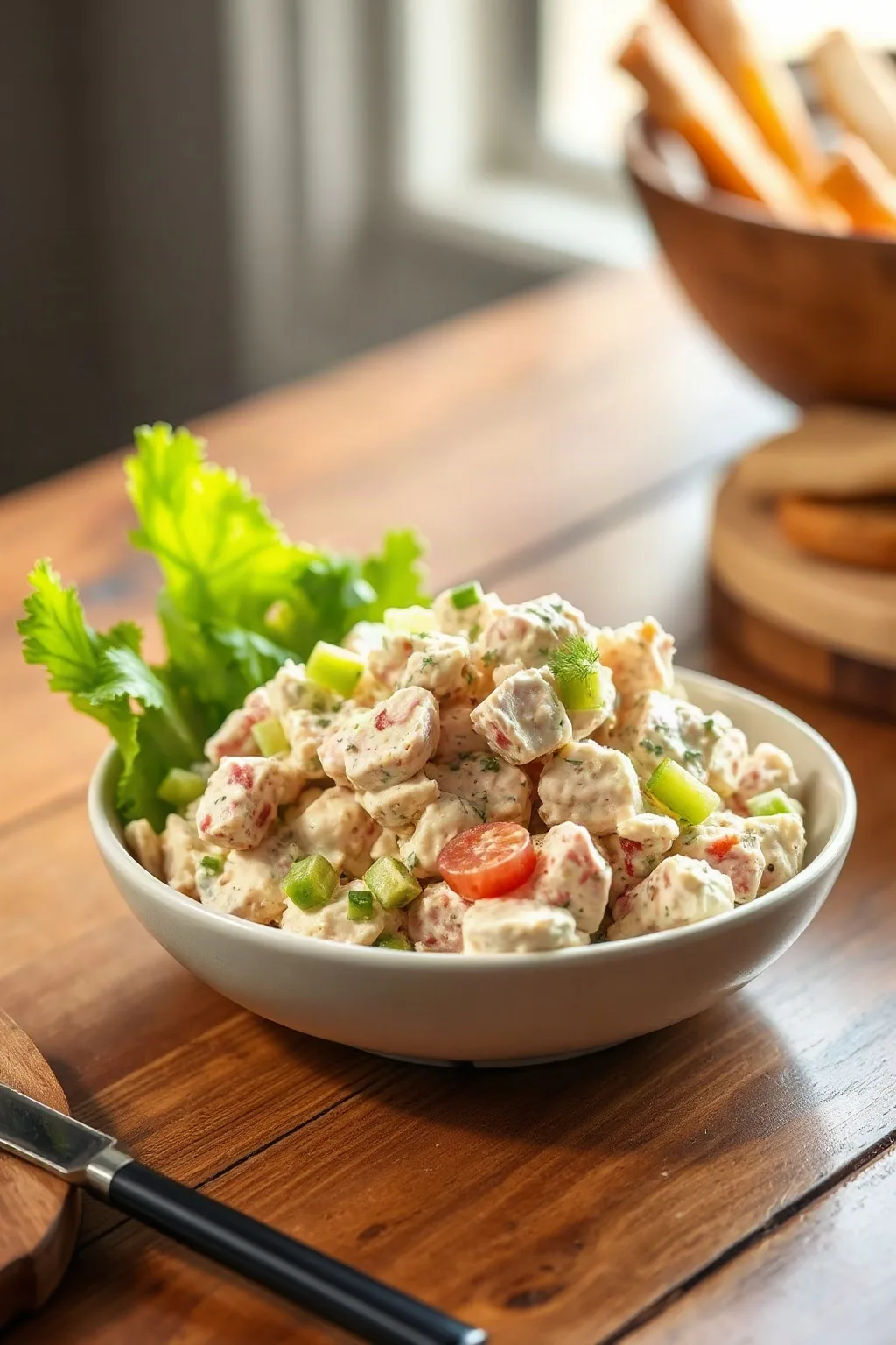 Salade de Thon Classique avec Céleri Croquant & Aneth