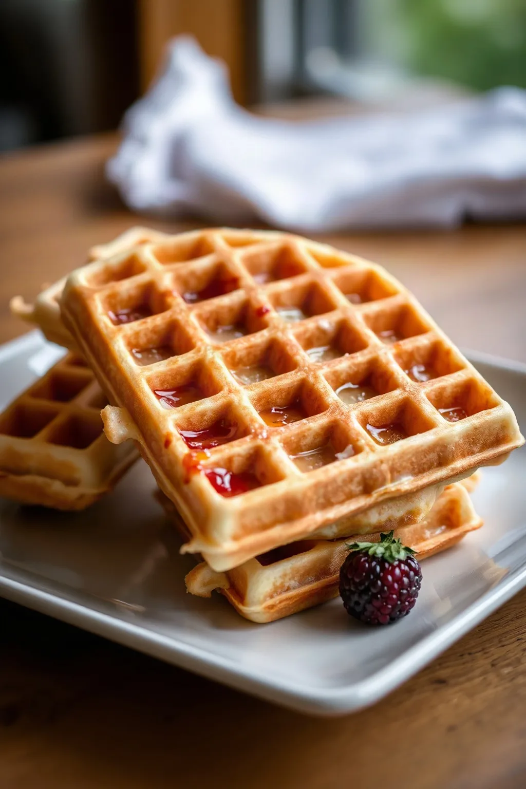 Recette de gaufre belge croustillante : Aérée et croquante