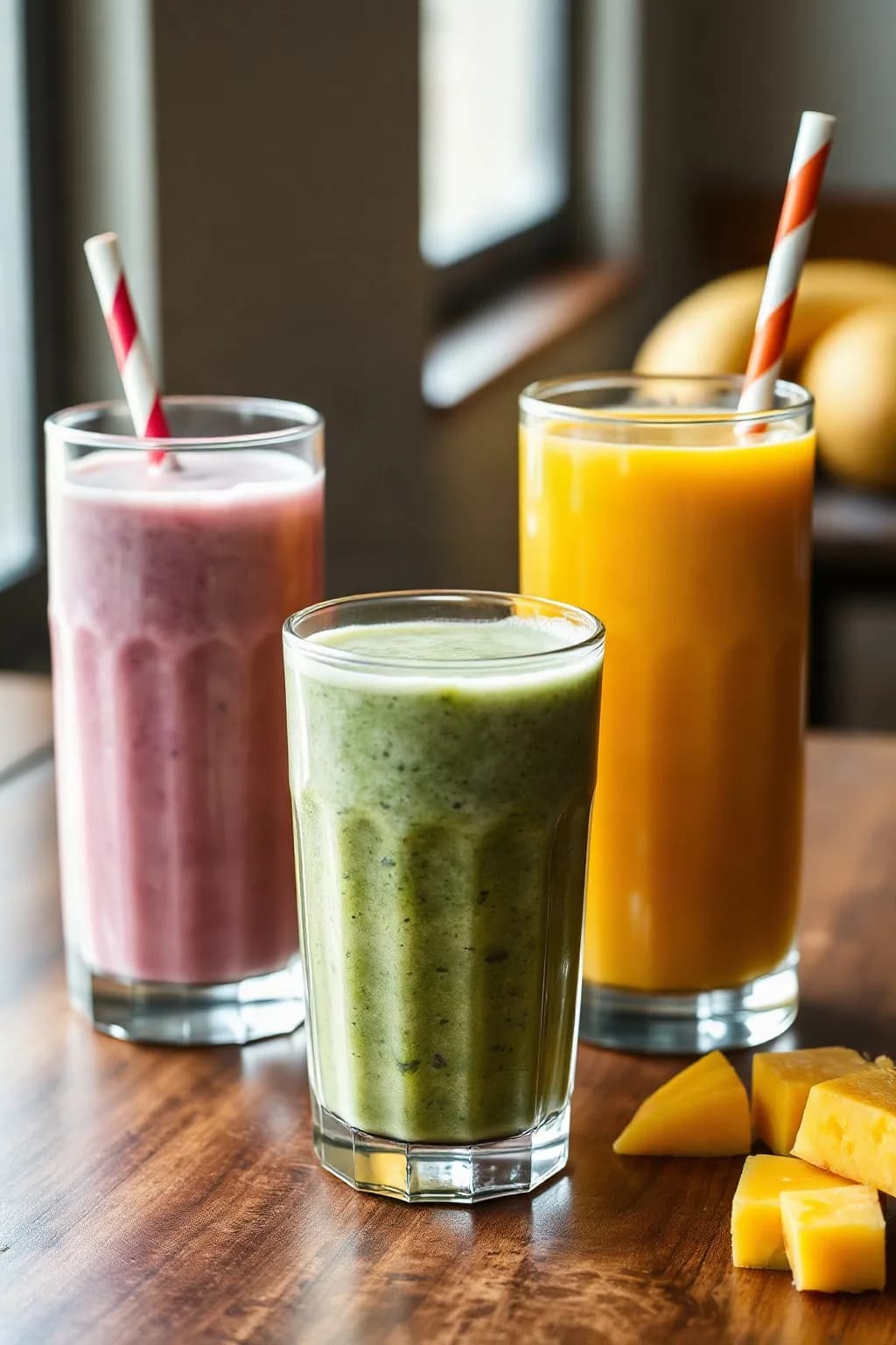 Tres Batidos Nutritivos para el Desayuno