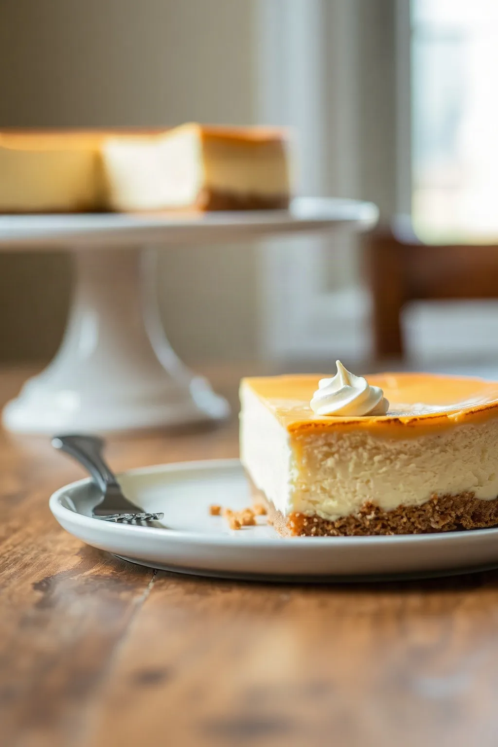 Cheesecake de Philadelphia Fácil con Base de Galleta