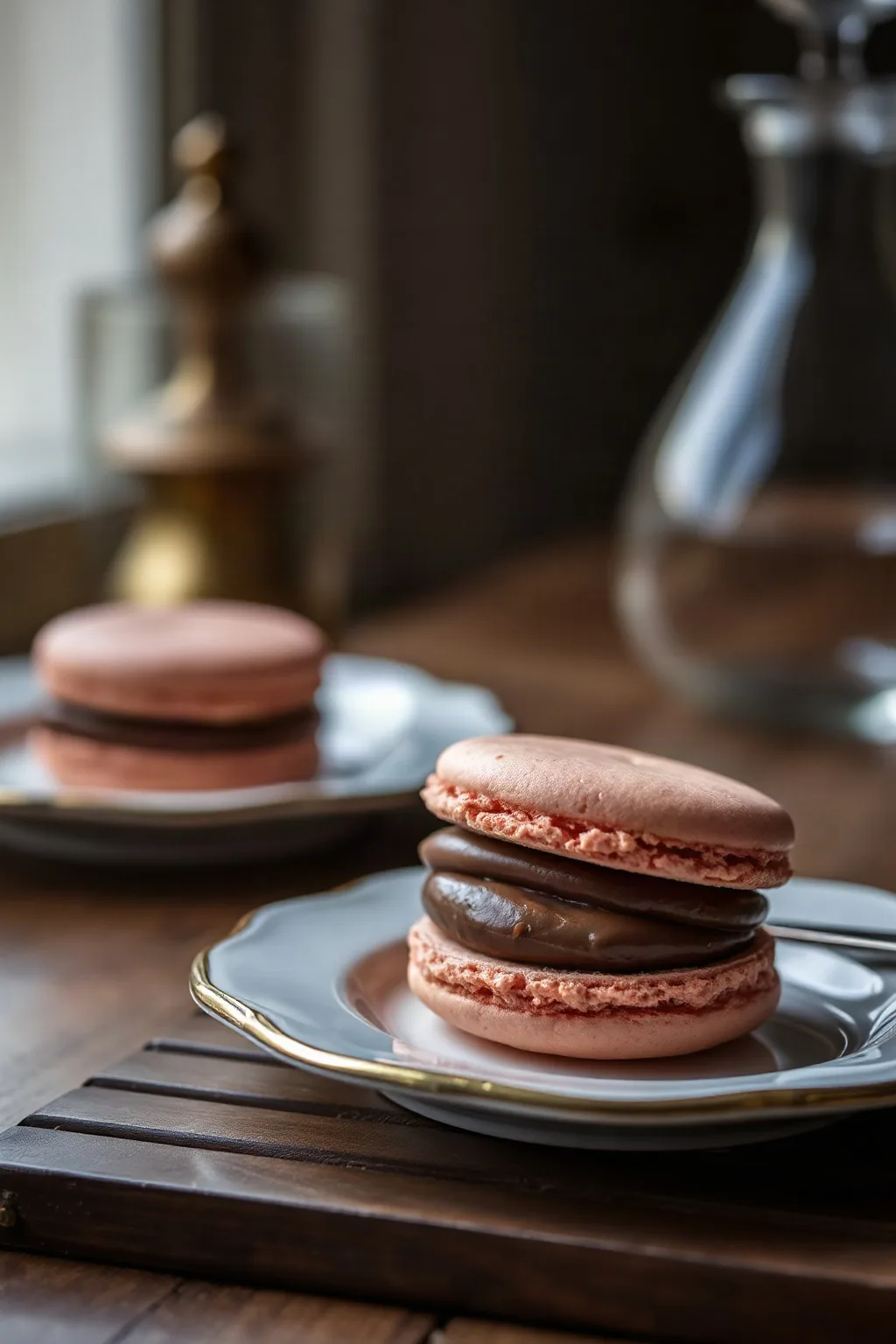 Classic French Macarons with Ganache Filling