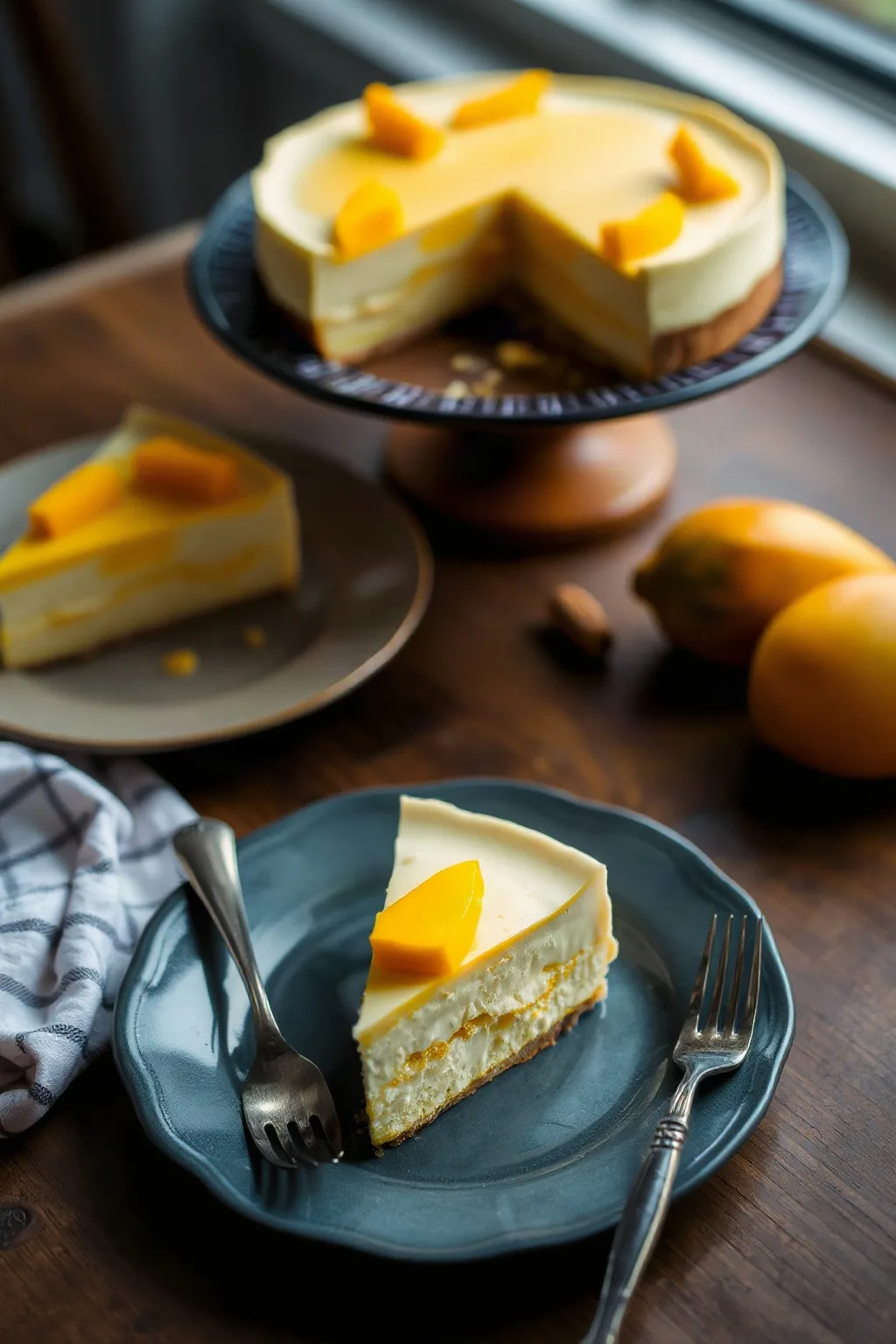 Mango Yogurt Mousse Cake