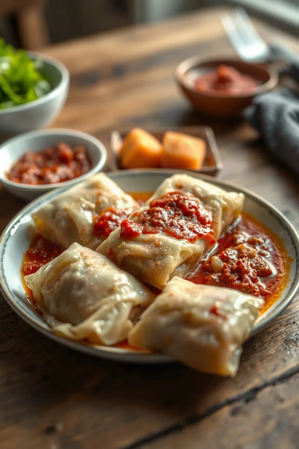 Traditional Cabbage Rolls (Cigares au Chou)