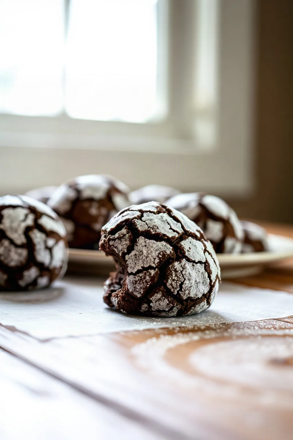 Galletas Craqueladas de Chocolate Perfectas