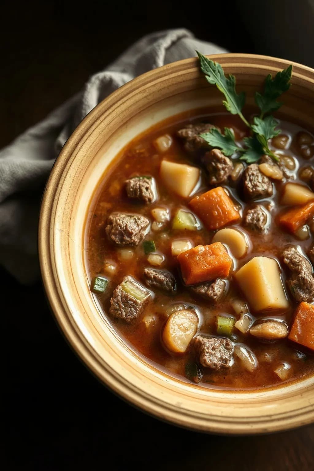 Hearty Beef and Barley Soup