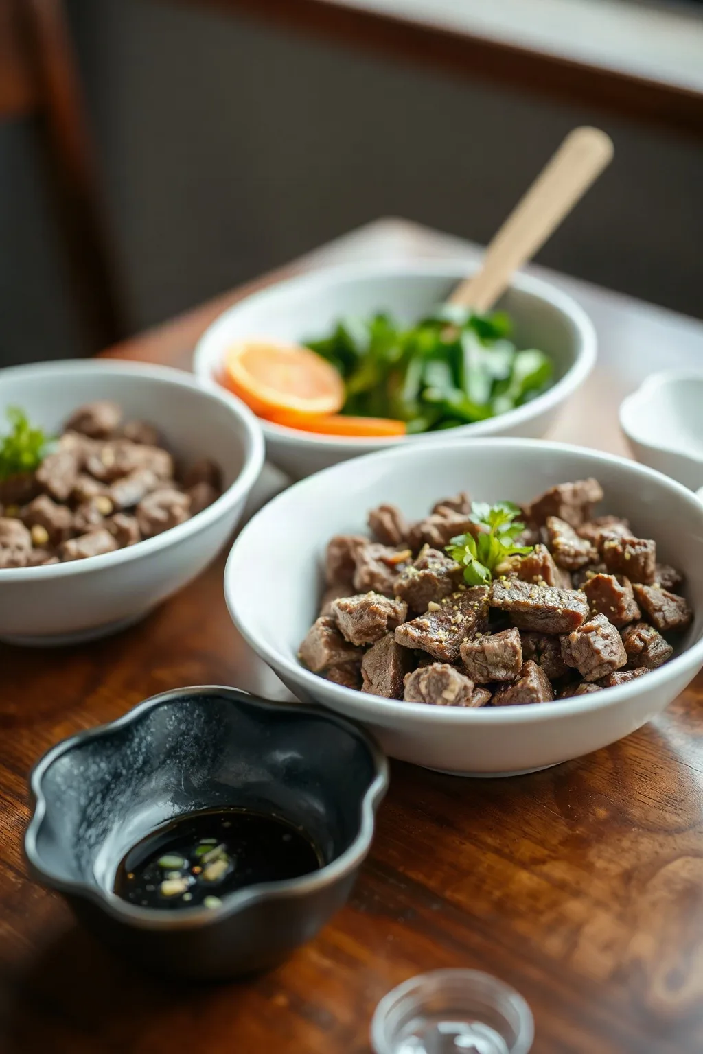 Quick Korean Ground Beef Bowl
