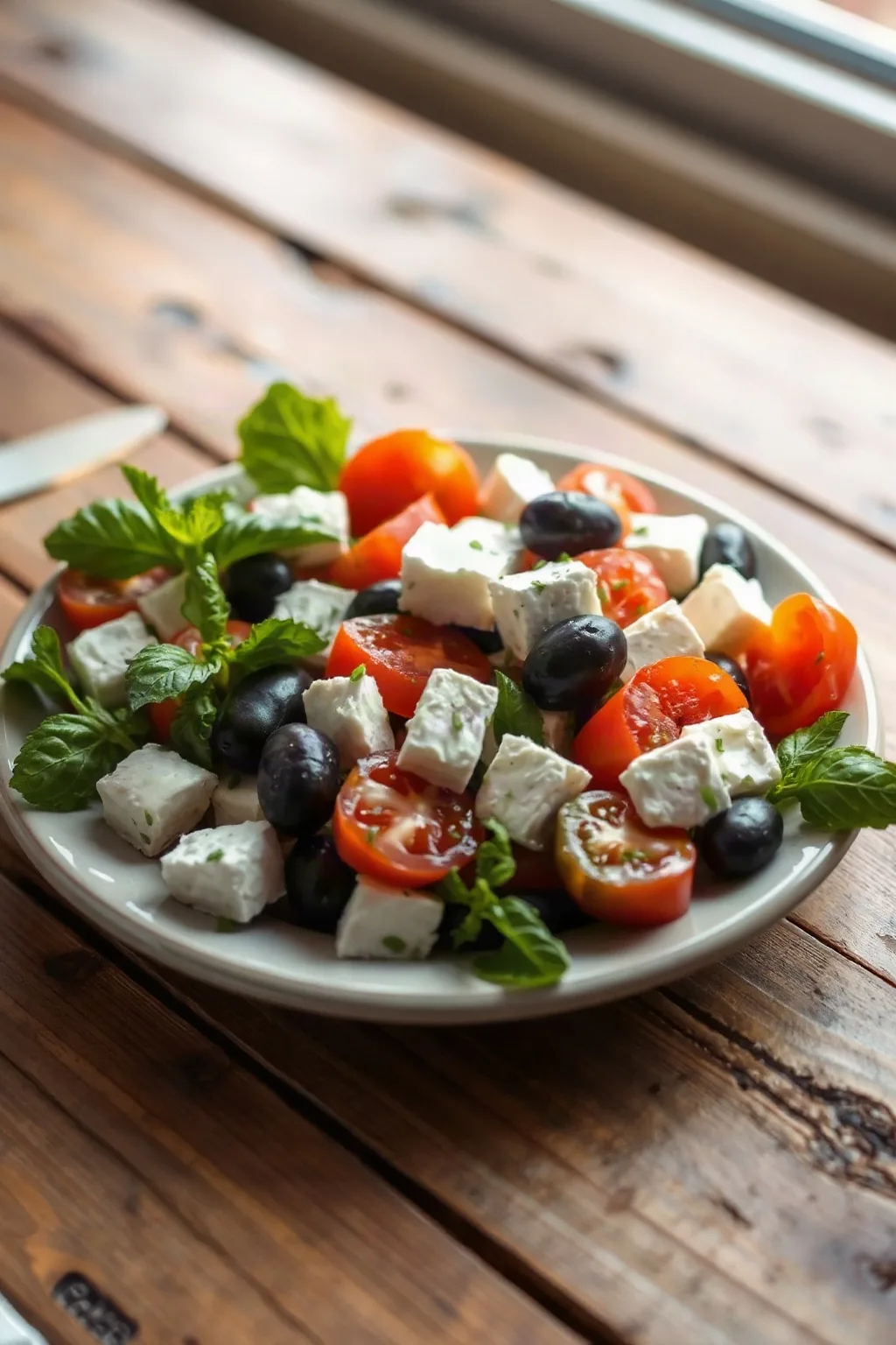 Authentic Greek Salad (Horiatiki)