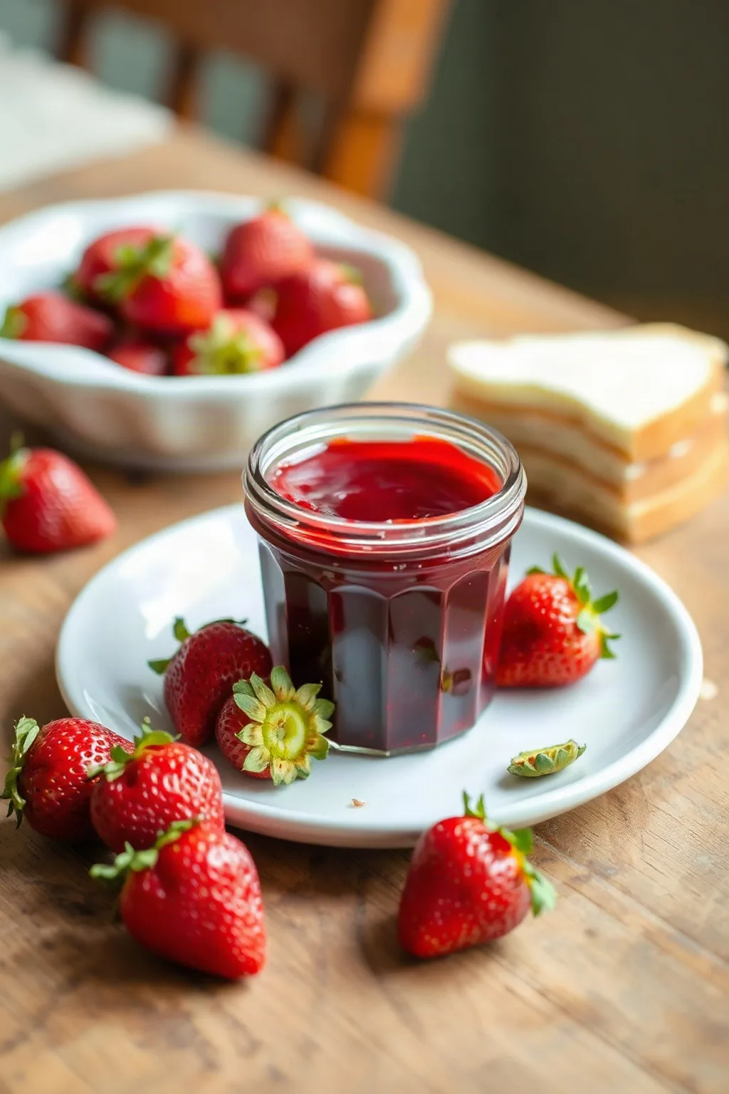 Small-Batch Strawberry Jam Without Pectin