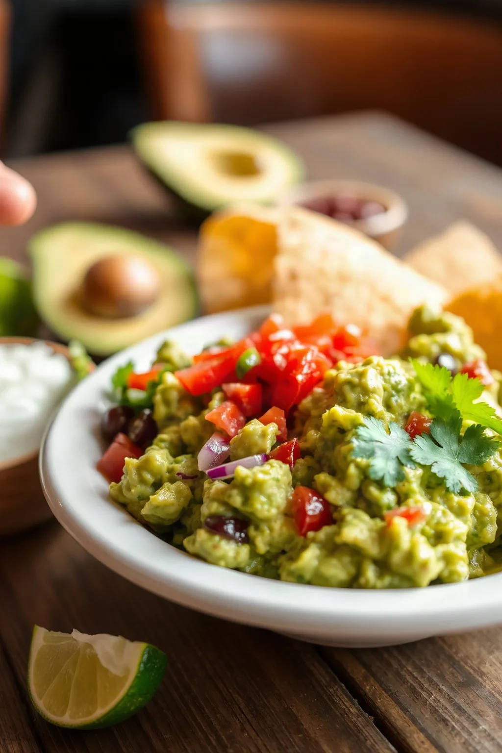 Authentic Restaurant-Style Guacamole