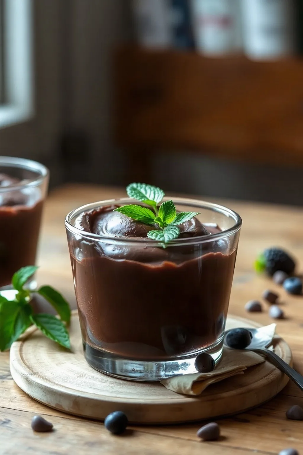 3-Ingredient Dark Chocolate Mousse