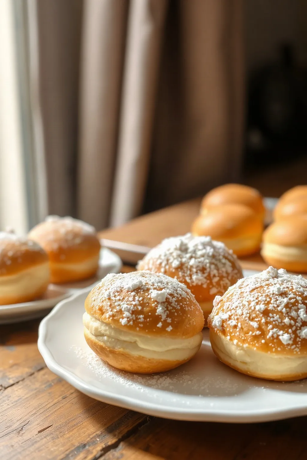 Chouquettes - French Sugary Puffs