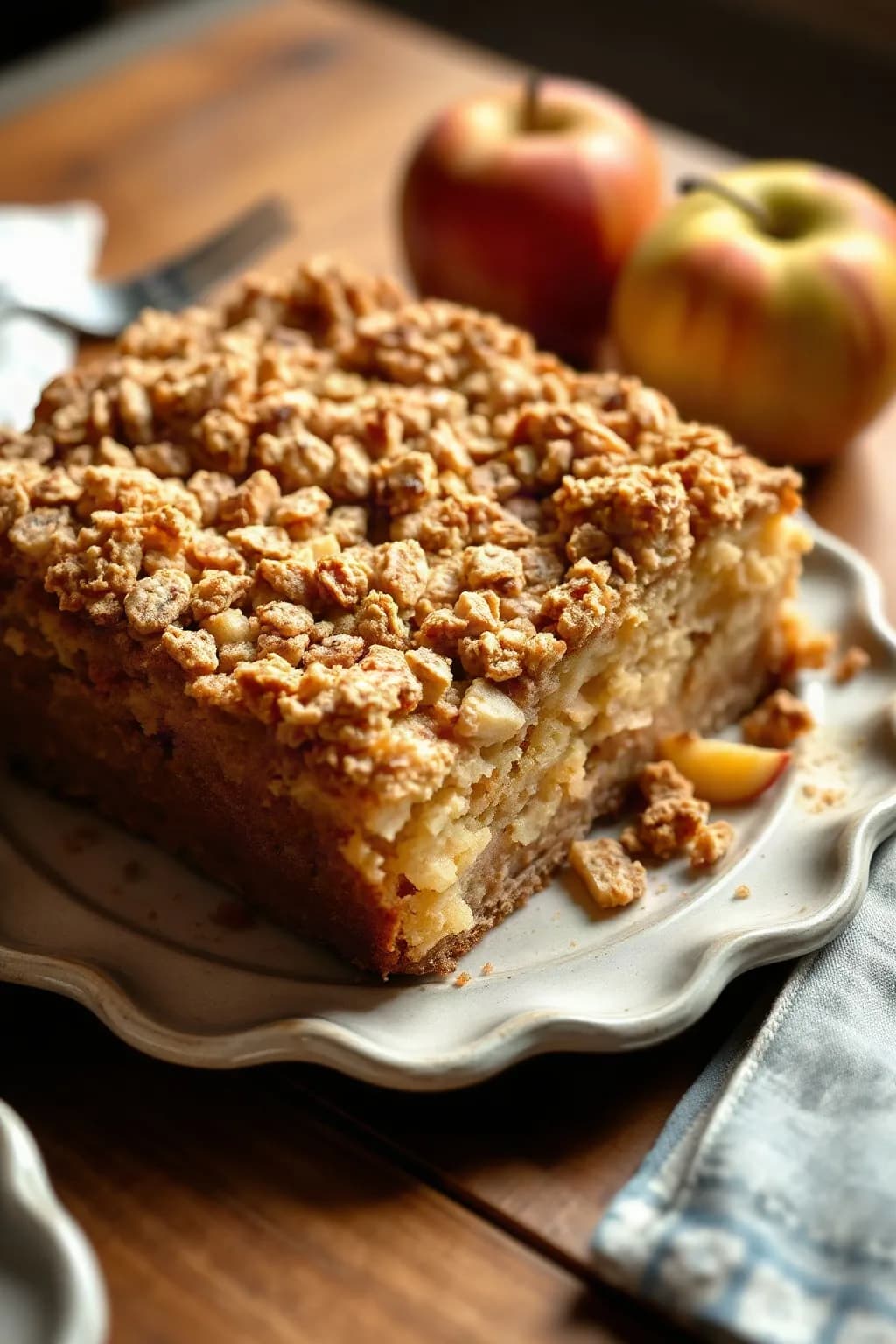 Apple Crumble Cake