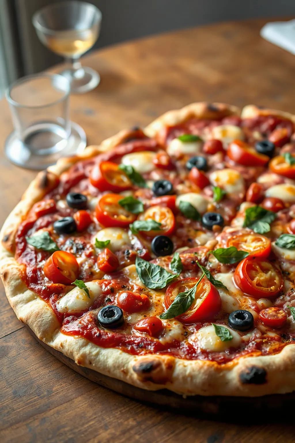 Pizza Completa en Horno para Pizza