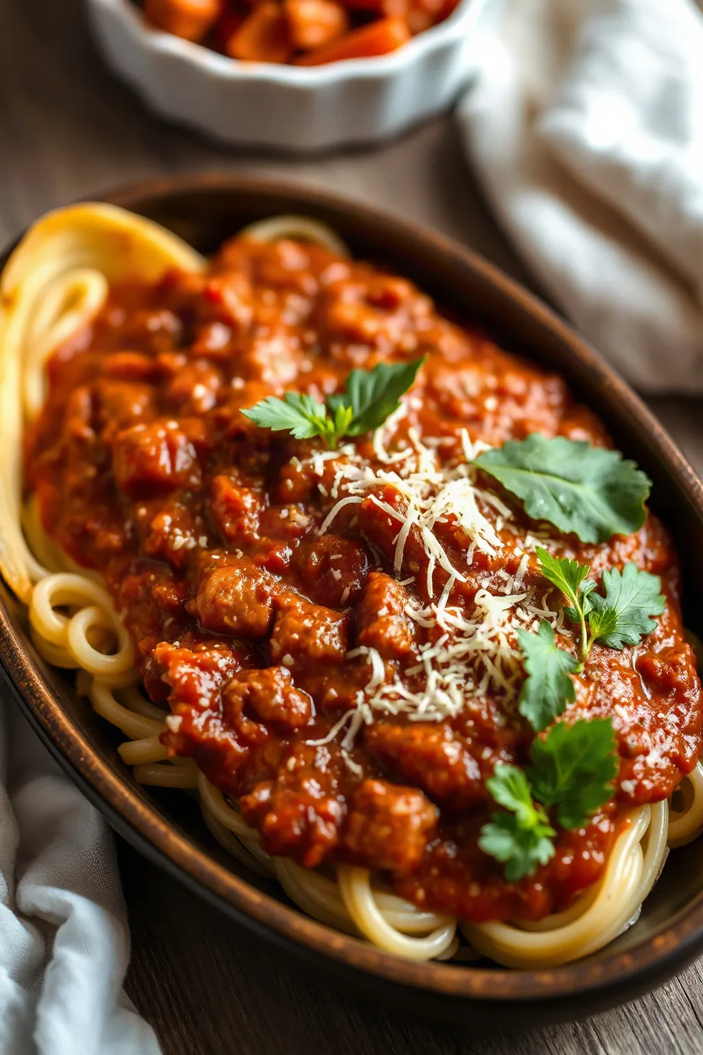 Slow Cooker Bolognese Sauce