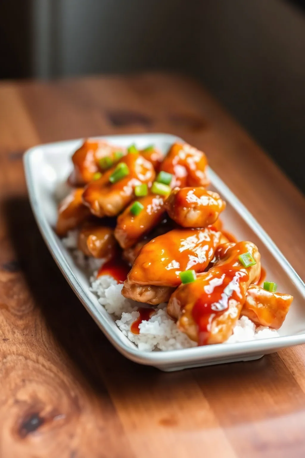 Oven-Baked General Tso's Chicken