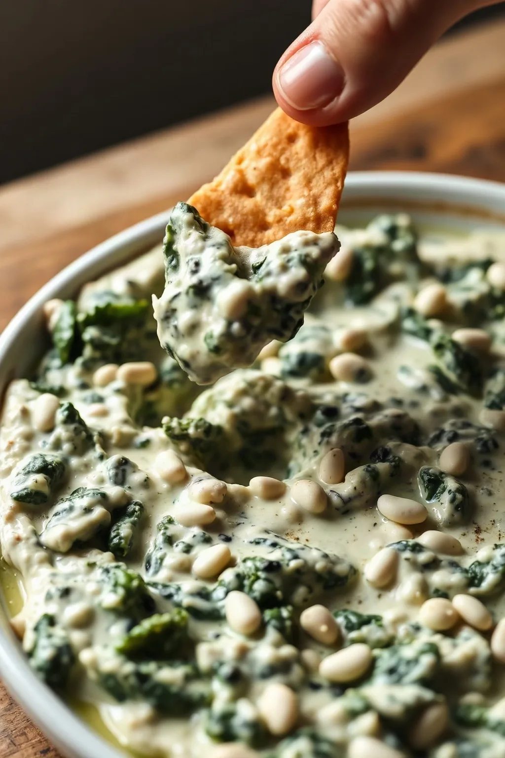 Spinach and Sour Cream Dip