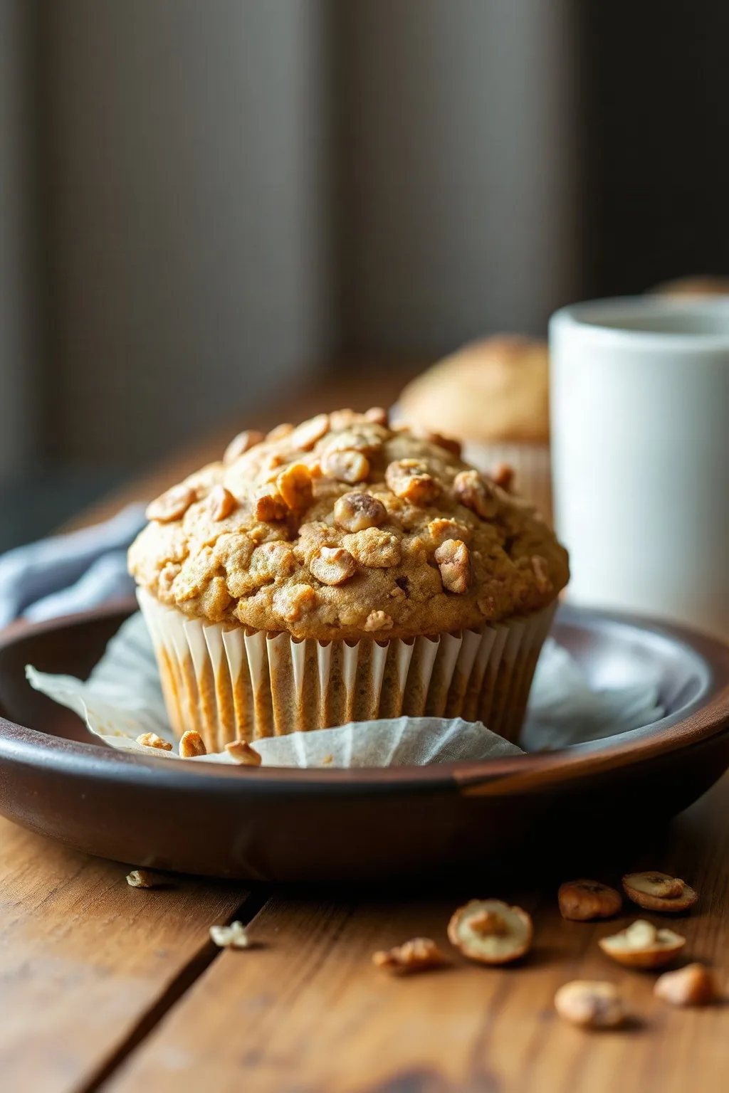 Banana Oatmeal Muffins