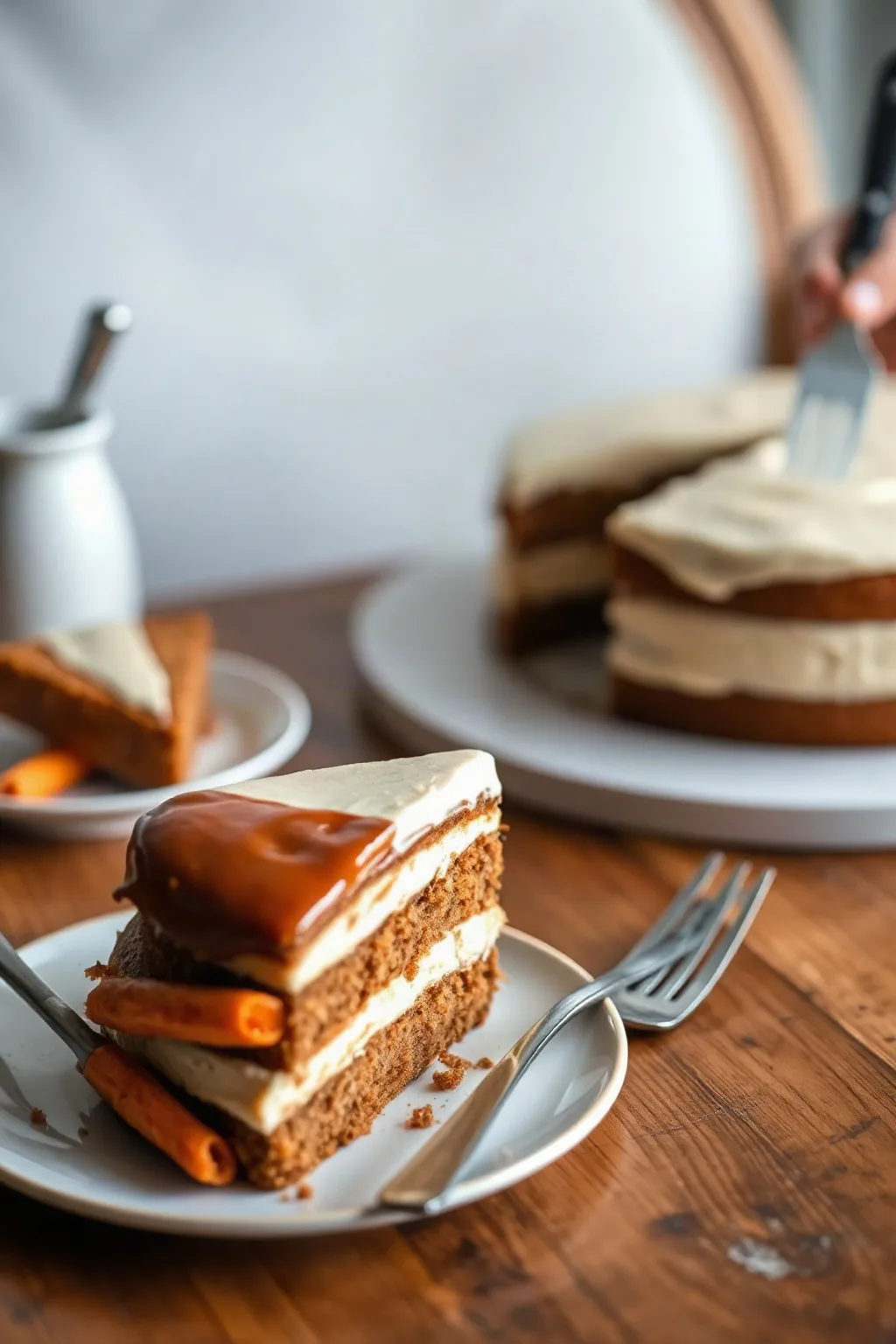 One-Layer Carrot Cake
