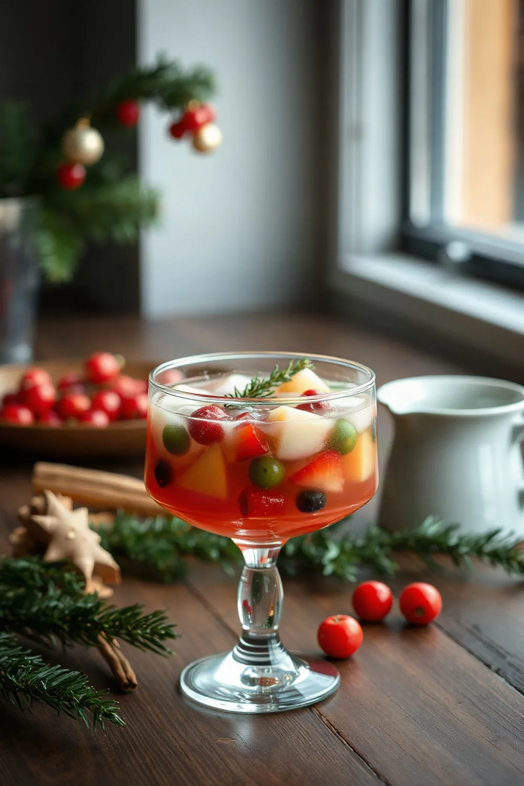 Christmas Tutti Frutti Punch