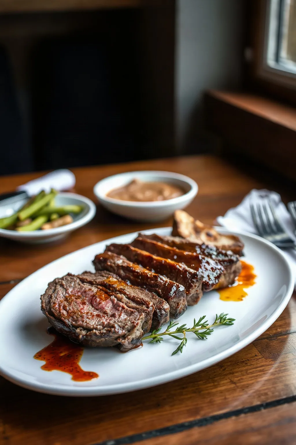Bavette with Montreal Spices