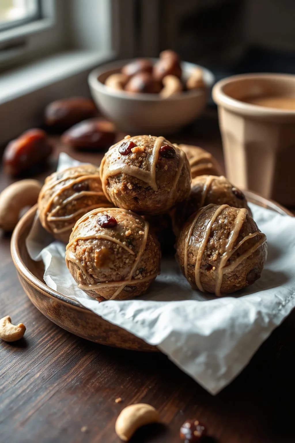 Energy Balls with Dates and Cashews