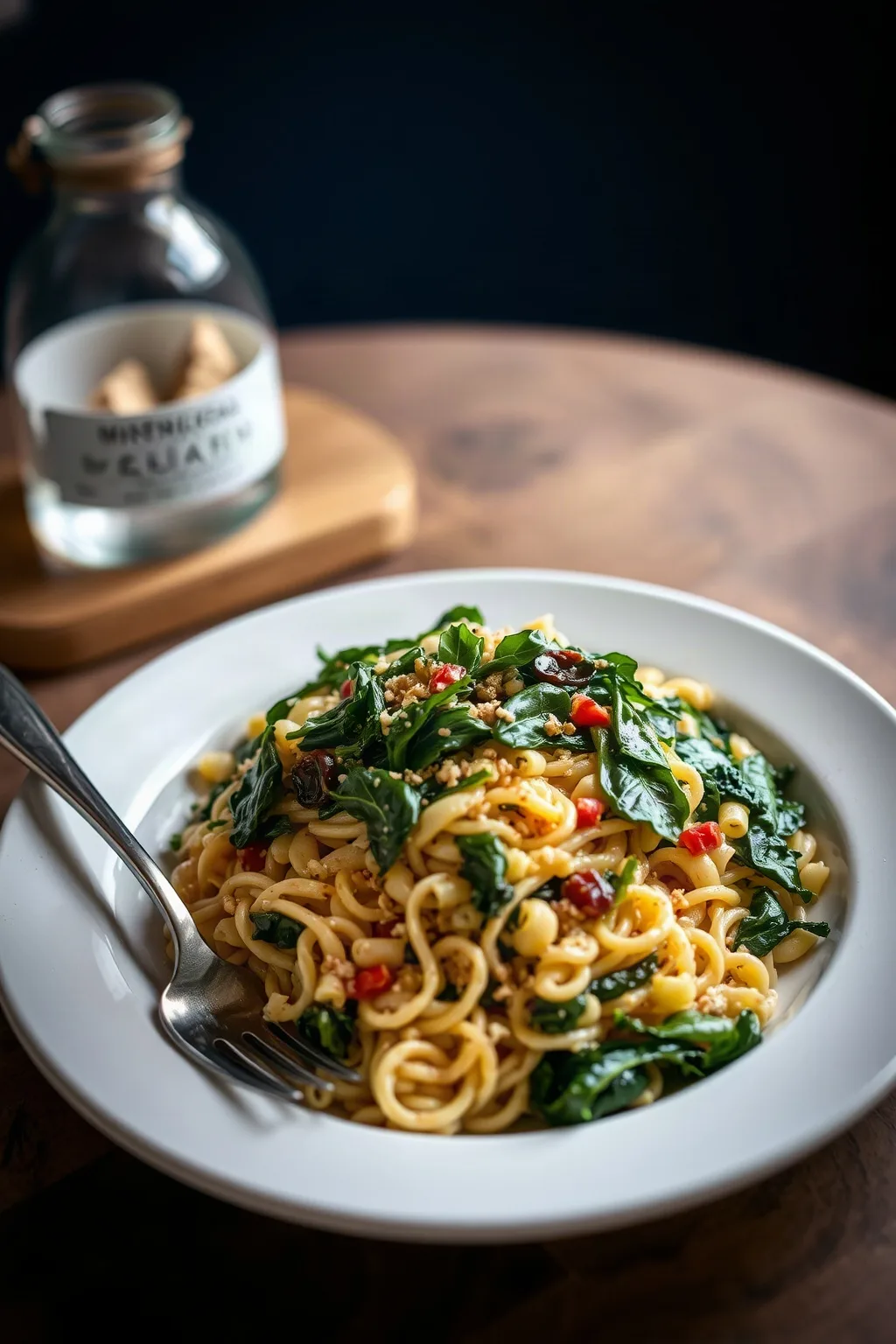 Orzo with Swiss Chard