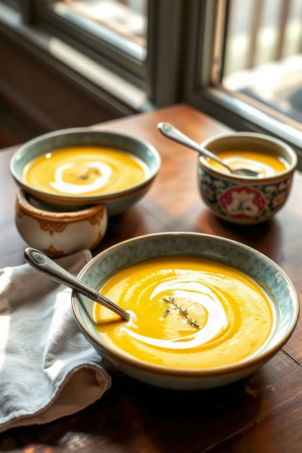 Cauliflower Velouté with Ginger and Curry