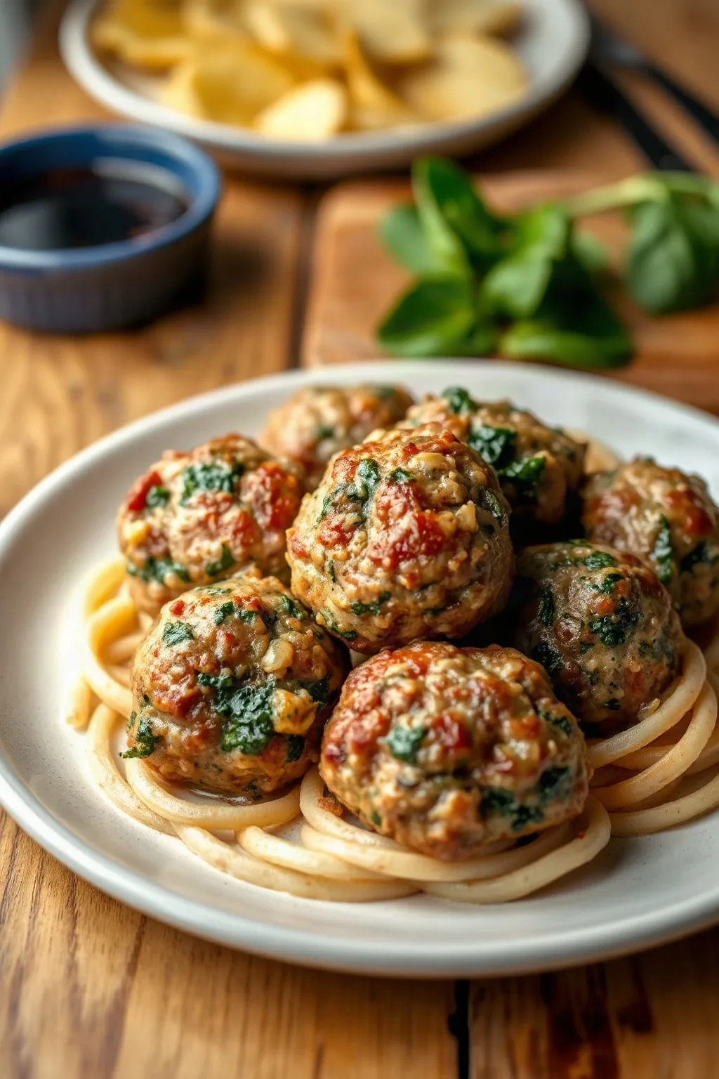 Turkey and Spinach Meatballs